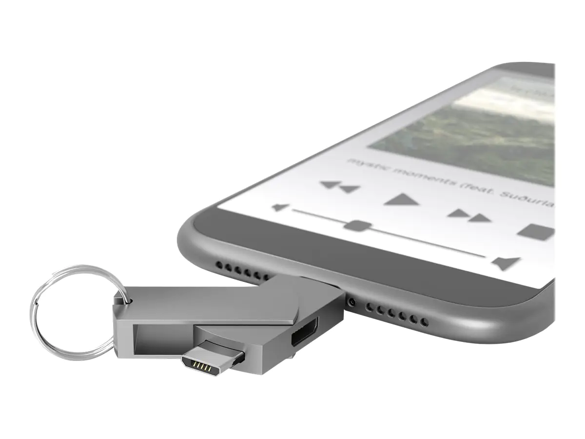 TERRATEC Connect C600 - USB-Adapter - Micro-USB Typ B zu Micro-USB Typ B, USB-C