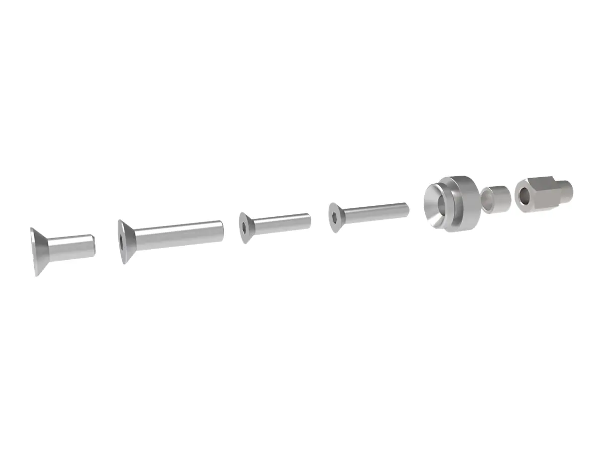 Vogel's Universal Series PLA 8800 - Montagekomponente (4 M6-Schrauben, 4 M8-Schrauben