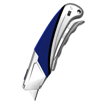 Westcott Sicherheitsmesser Mehrweg 18mm 21mm 1 Glied Metall nicht rostfrei schwarz/blau/silber