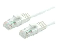 VALUE - Patch-Kabel - RJ-45 (M) zu RJ-45 (M) - 10 m - UTP - CAT 6 - halogenfrei, geformt, verseilt - weiß