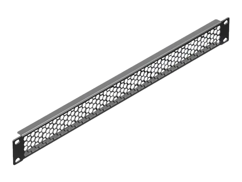 Rittal Rack-Dekorationsblende - RAL 9005 - 1U - 48.3 cm (19") 5302201