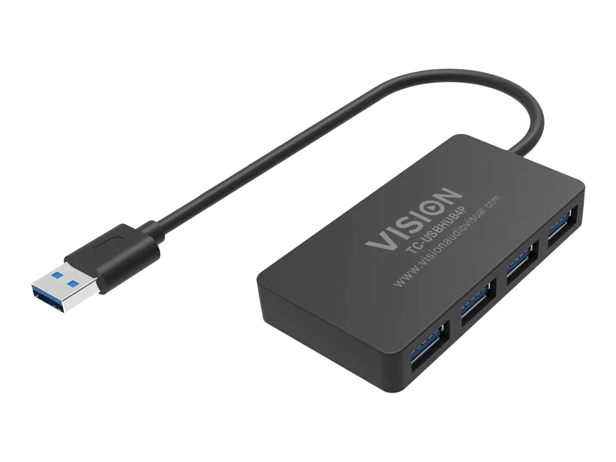 TECH DATA Vision - Hub - 4 x SuperSpeed USB 3.0 - Desktop