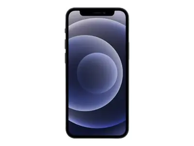 Apple iPhone 12 mini - Smartphone - Dual-SIM - 5G 256 GB - CDMA/ GSM - 5.4" - Schwarz - MGE93ZD/A
