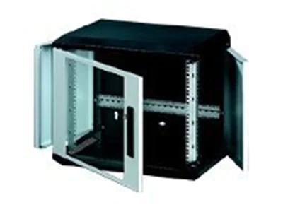 Schroff epcase - Gehäuse - geeignet für Wandmontage - 16U - 48.3 cm (19")