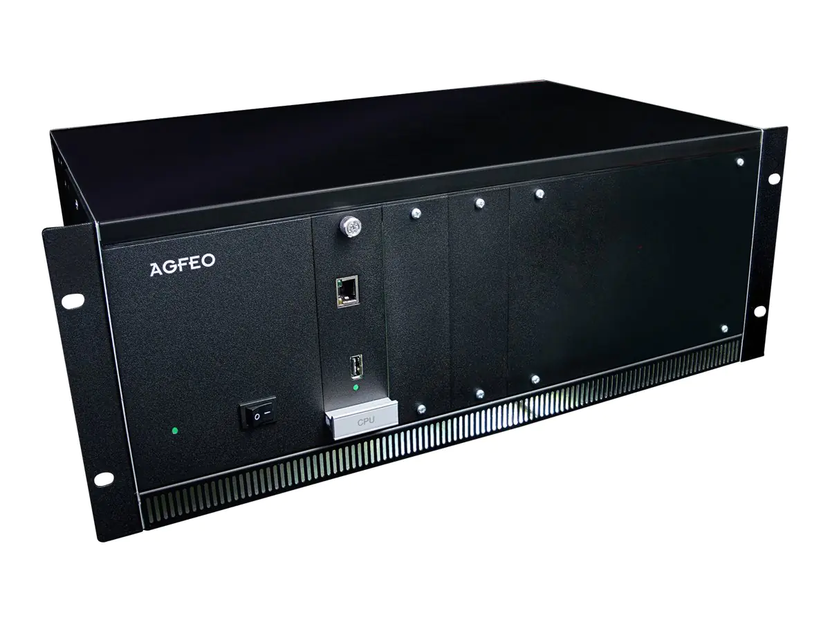 AGFEO ES 730 IT - Hybrid PBX - 4U - in Rack montierbar