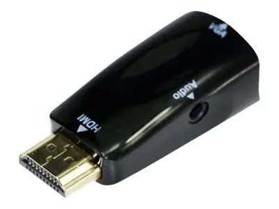 Cablexpert - Videokonverter - HDMI - VGA - Schwarz