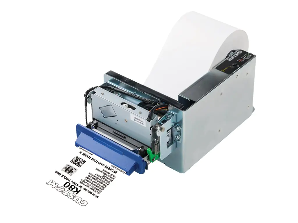 Custom K80 - Thermodruck - POS-Drucker - 203 x 203 DPI - 150 mm/sek - 88 µm - 18 cm