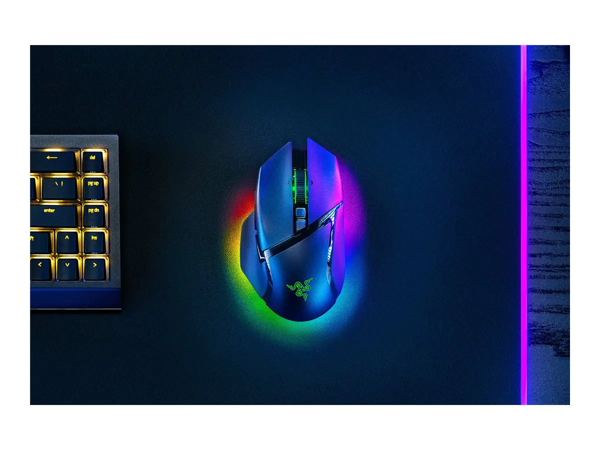 Razer Basilisk V3 pro 35K - Maus - ergonomisch - Für Rechtshänder - optisch - 11 Tasten - kabellos,