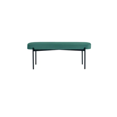 Paperflow Sitzbank GAIA 118 x 45,5 x 42 cm (B x H x T) Werkstoff des Bezuges: Stoff (100 % Polyester) Werkstoff der Sitzfläche: Spanplatte grün
