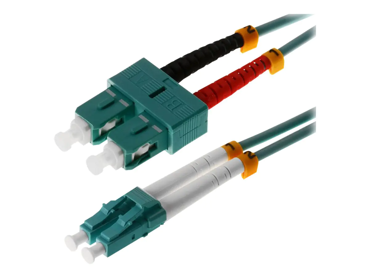 Helos Patch-Kabel - LC Multi-Mode (M) zu SC multi-mode (M) 115748