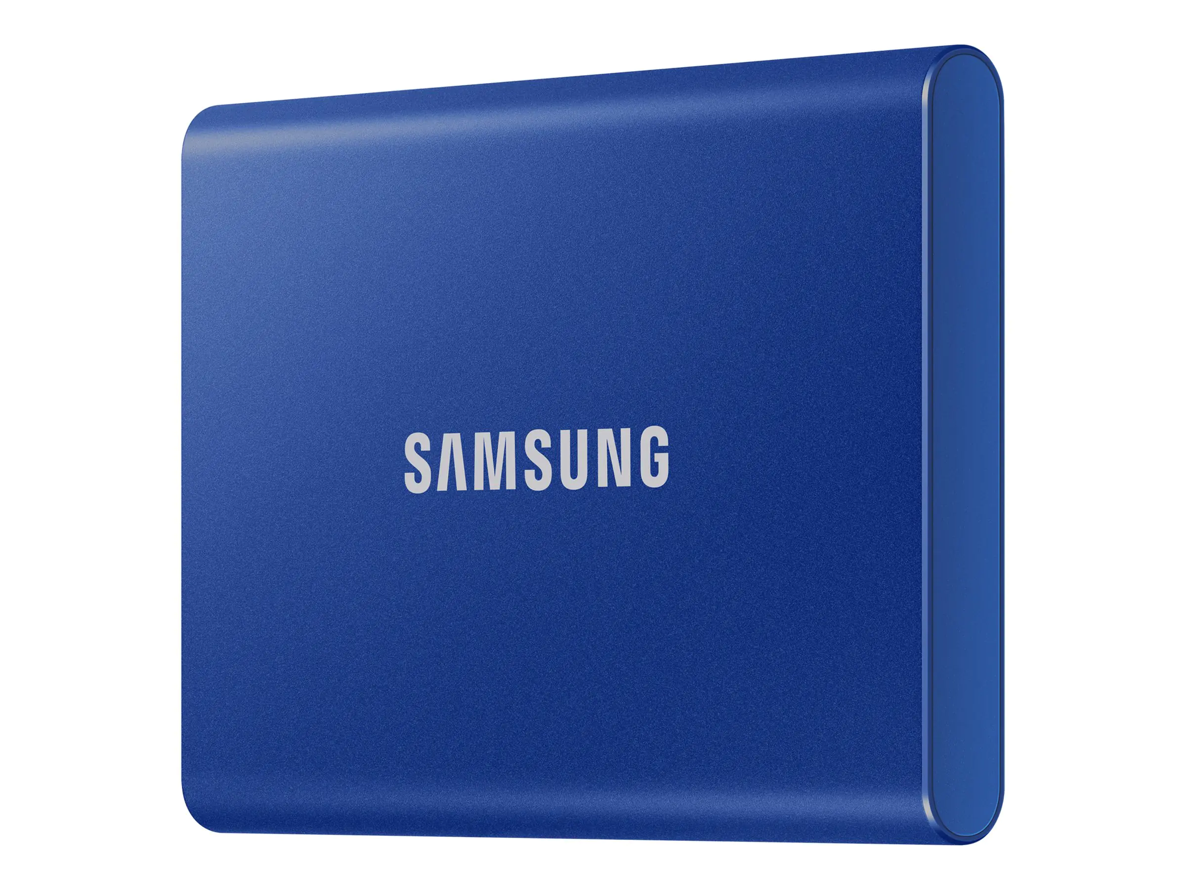 Samsung T7 MU-PC1T0H - SSD - verschlüsselt - 1 TB - extern (tragbar) - USB 3.2 Gen 2 (USB-C Steckverbinder) - 256-Bit-AES - Indigo-Blau