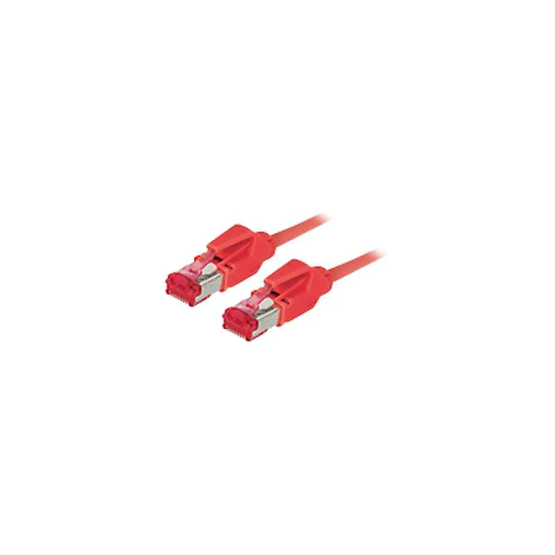 exertis Connect - Patch-Kabel - RJ-45 (M) zu RJ-45 (M) - 5 m - SFTP - CAT 6 - halogenfrei - Rot