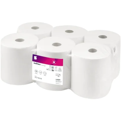 Satino Handtuchrolle 317821 150m 2lg hw 6 St./Pack