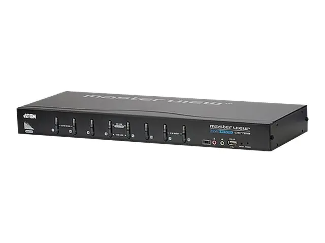ATEN CS1768 - KVM-/Audio-/USB-Switch - 8 x KVM/Audio - 1 lokaler Benutzer - an Rack montierbar
