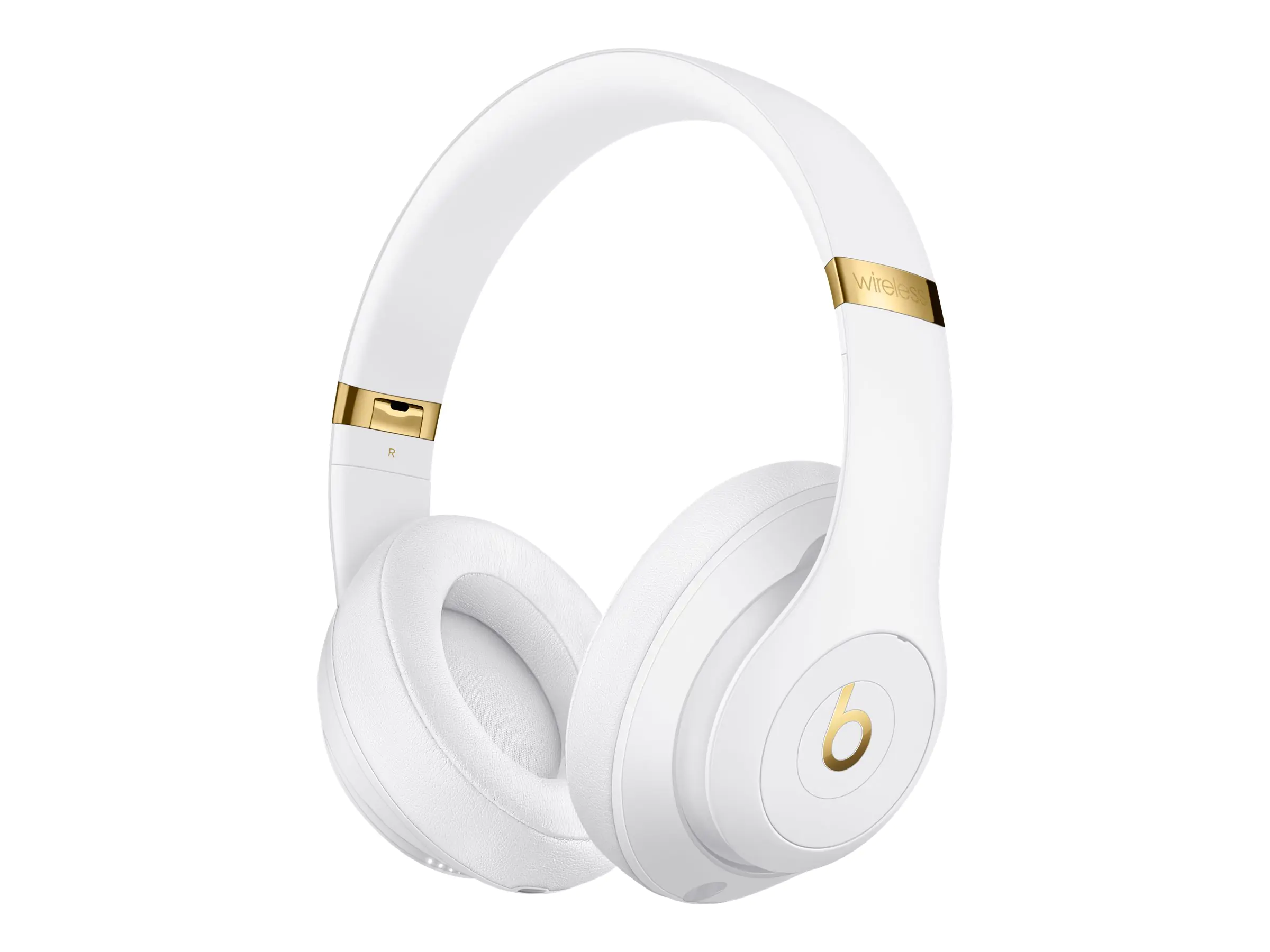 Beats Studio3 Wireless - Kopfhörer mit Mikrofon - ohrumschließend - Bluetooth - kabellos - aktive Rauschunterdrückung - Geräuschisolierung - weiß