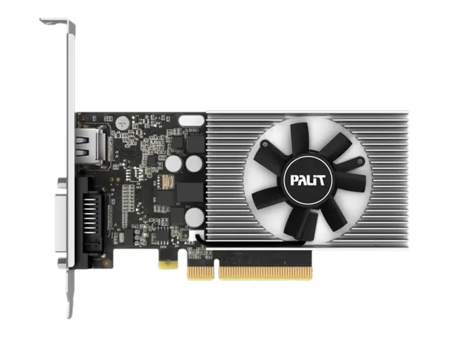 Palit GeForce GTX 10 Series GT 1030 - Grafikkarten - GF GT 1030 - 2 GB DDR4 - PCIe 3.0 x4 - DVI, HDMI