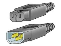 Cisco Jumper - Stromkabel - IEC 60320 C15 zu IEC 60320 C14 - 69 cm - für Catalyst 9200L, 9300L; MDS 9020, 9120, 9140, 9216, 9216A, 9216i