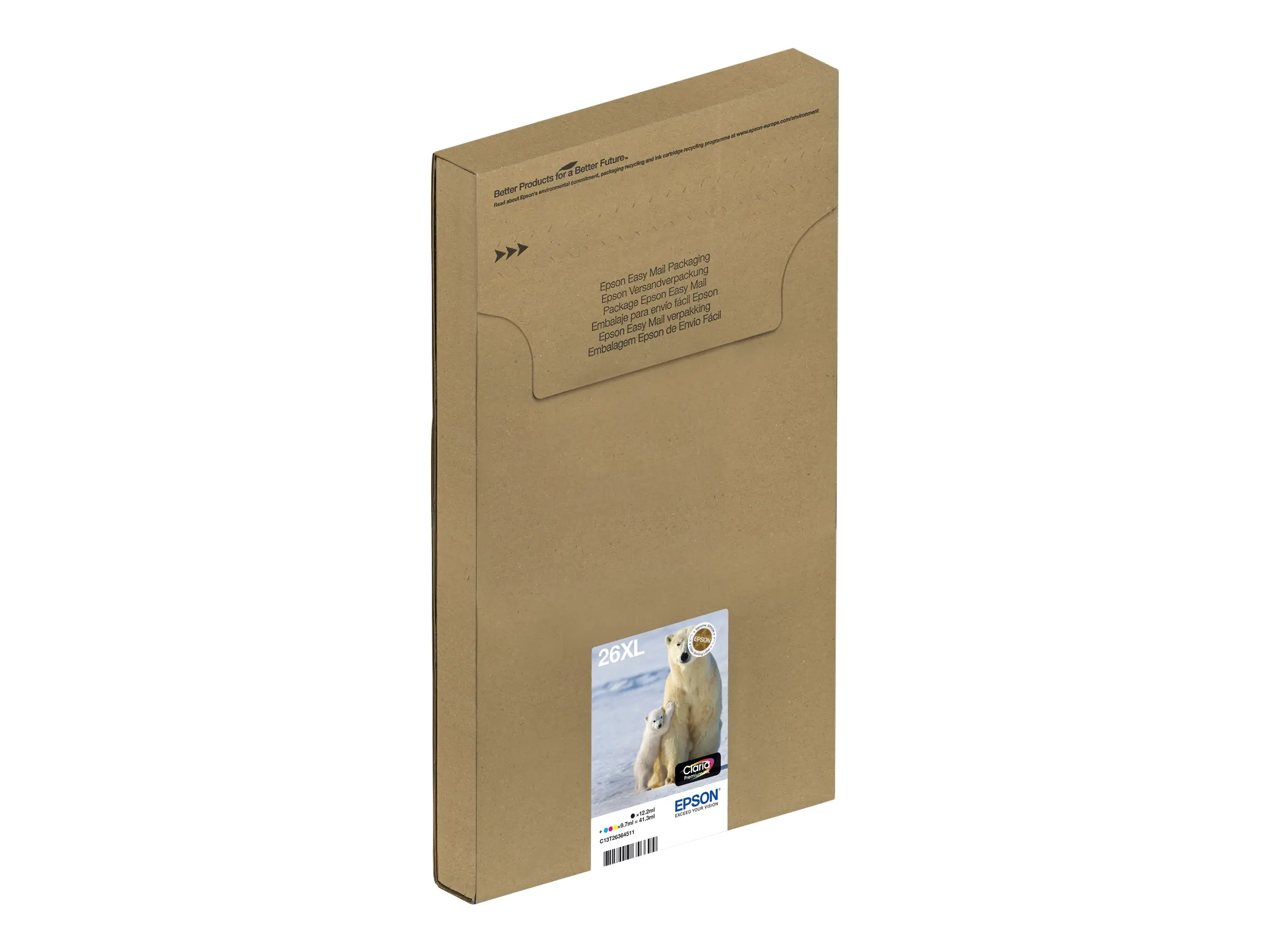 Epson Multipack 26XL EasyMail - 4er-Pack - 41.3