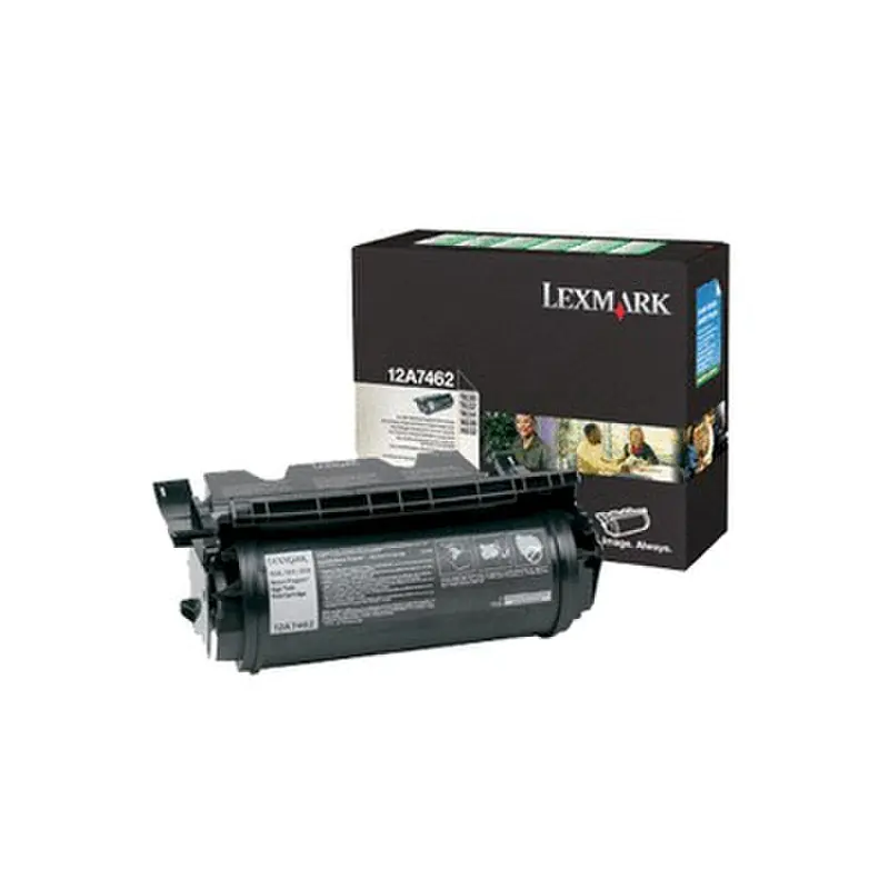 Lexmark - Hohe Ergiebigkeit - Schwarz - Original - Tonerpatrone LCCP, LRP - für Lexmark T630, T632, T634, T634dtn-32, X630, X632, X634