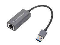 Conceptronic ABBY08G - Netzwerkadapter - USB 3.0 - Gigabit Ethernet x 1 - Grau