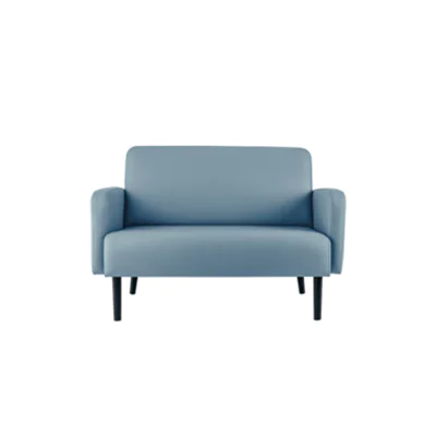 Paperflow Sofa easyChair LISBOA 1.760 x 830 x 815 cm (B x H x T) Kunstleder (79 % PVC, 21 % PES) blau