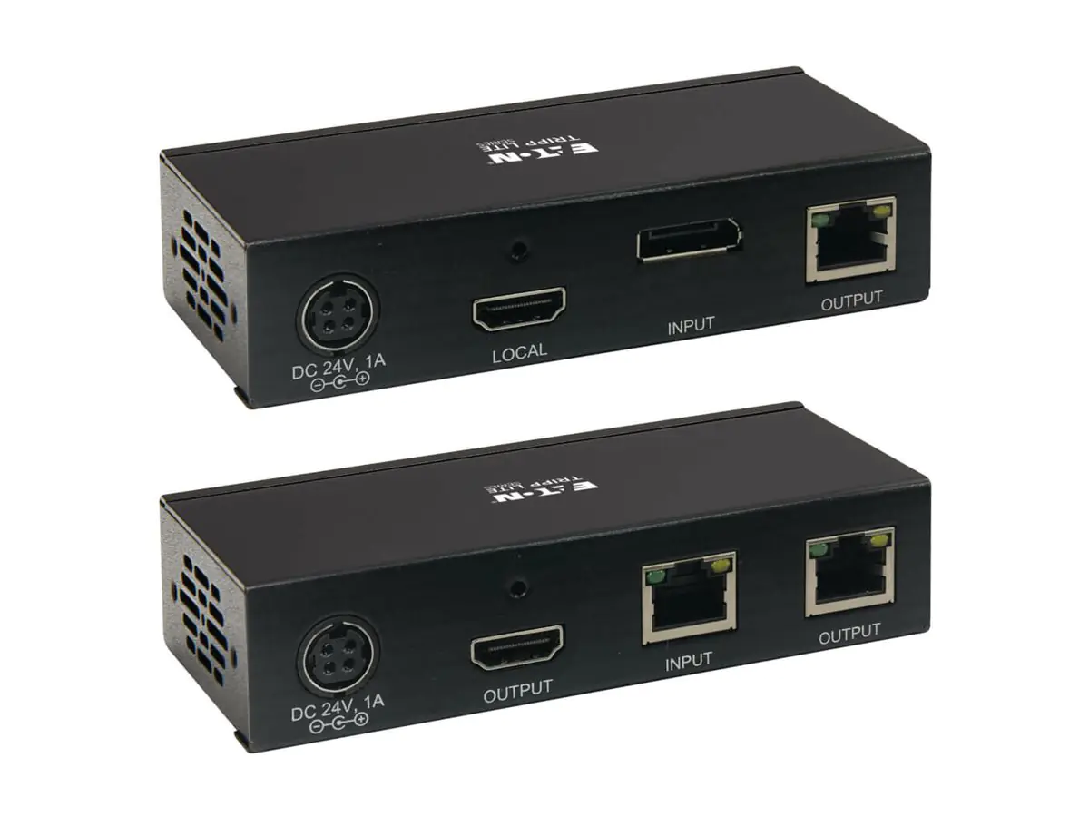 Tripp Eaton Tripp Lite Series DisplayPort to HDMI over Cat6 Extender Kit, Transmitter/Transceiver -
