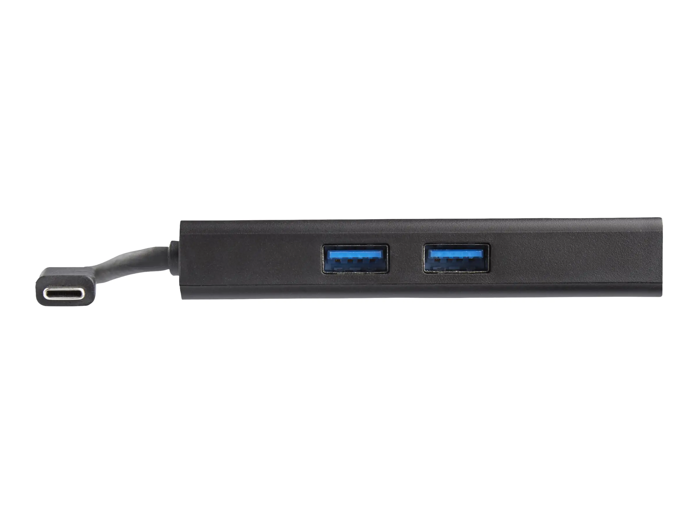 StarTech USB-C Multiport Adapter - mit Power Delivery (USB PD) - USB Type C zu 4K HDMI / USB 3.0 / Gigabit Ethernet Hub - Videoschnittstellen-Converter - TAA-konform - USB-C (M) bis RJ-45, HDMI, USB Typ A, USB-C (W) - 9.6 cm - Schwarz - 4K Unterstützung,