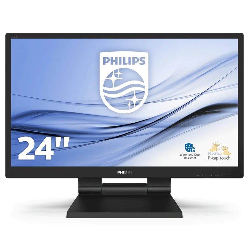 Philips 242B9T - LED-Monitor - 61 cm (24") - Touchscreen - 1920 x 1080 Full HD (1080p) 242B9T/00