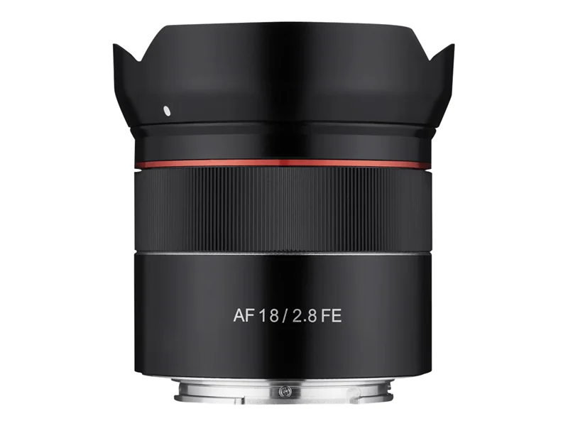 Samyang AF - Weitwinkelobjektiv - 18 mm - f/2.8 FE - Sony E-mount - für Sony Cinema Line; a VLOGCAM; a1; a1 II; a6700; a7 IV; a7C; a7C II; a7CR; a7R V; a9 III