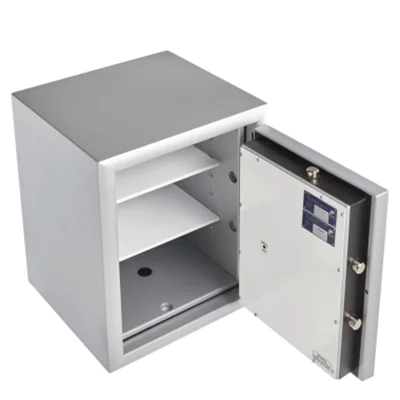 BURG-WÄCHTER Sicherheitsschrank Diplomat MTD 760 K Innenmaße: 37,2 x 50 x 30 cm (B x H x T) 104mm Doppelbartschloss Stahl grau