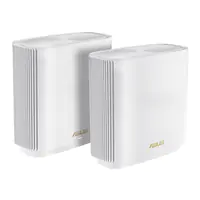 ASUS ZenWiFi XT9 - WLAN-System - (2 Router) - bis zu 530 m² - Netz 1GbE, 2.5GbE - Wi-Fi 6 - Tri-Band