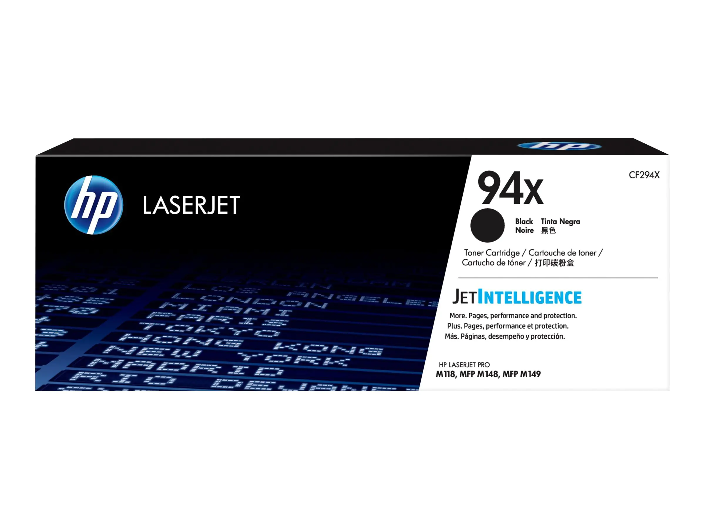 HP 94X - Schwarz - Original - LaserJet - Tonerpatrone (CF294X) - für LaserJet Pro M118dw, MFP M148dw, MFP M148fdw
