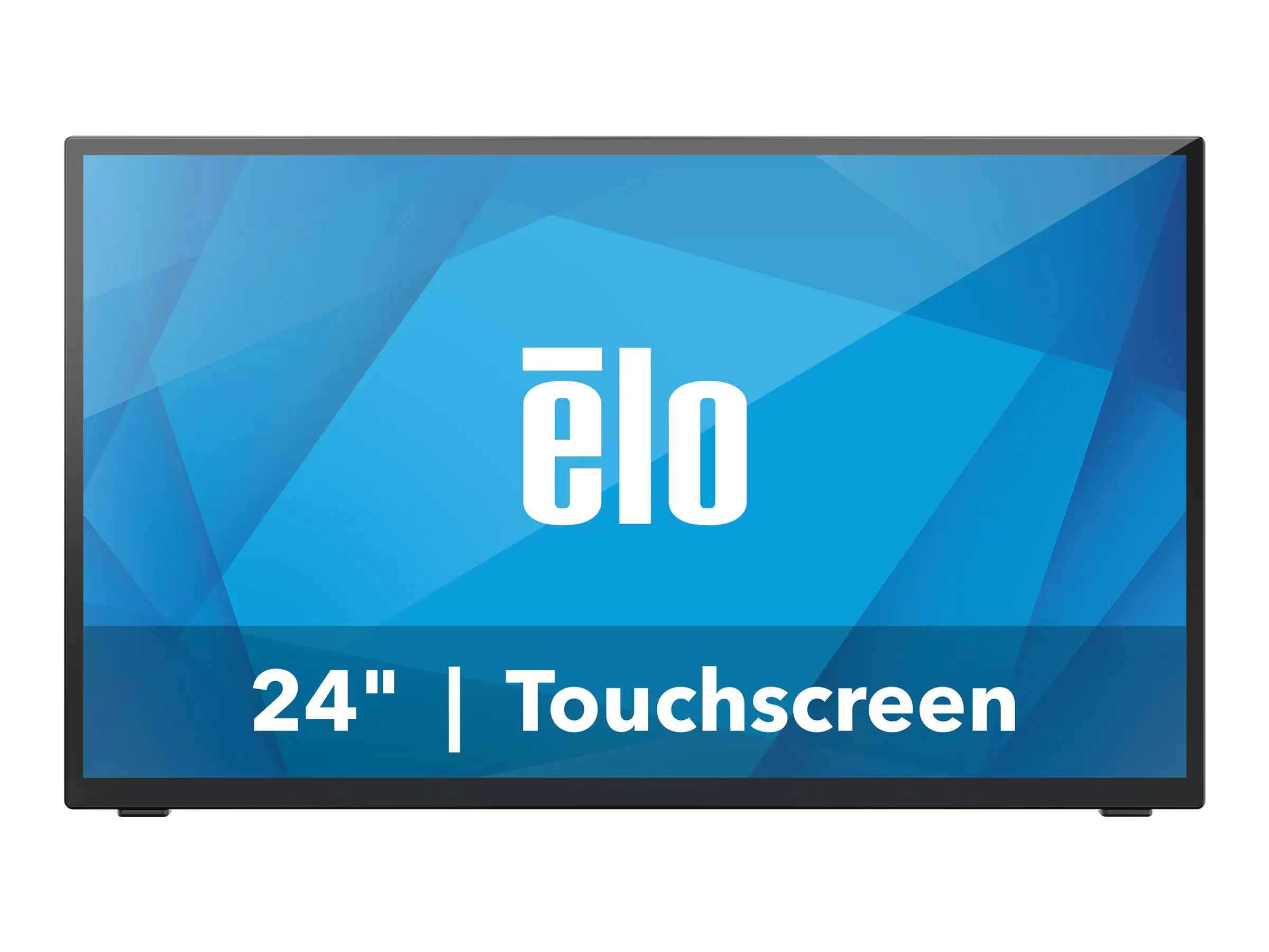 Elo 2470L - LCD-Monitor - 61 cm (24") (23.8" sichtbar) - Touchscreen - 1920 x 1080 Full HD (1080p) @ 60 Hz - 250 cd/m² - 1000:1 - 16 ms - HDMI, VGA, DisplayPort - Lautsprecher - Schwarz