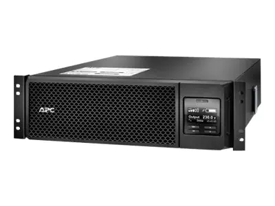 APC Smart-UPS SRT 5000VA RM - USV (Rack - einbaufähig) - Wechselstrom 230 V - 4500 Watt - 5000 VA - USB - Ausgangsanschlüsse: 12 - 3U - Schwarz - für P/N: AR2487G, AR3100W, AR3105SP, AR3105W, AR3300W, AR3305W, AR4038IX432, NBWL0356A