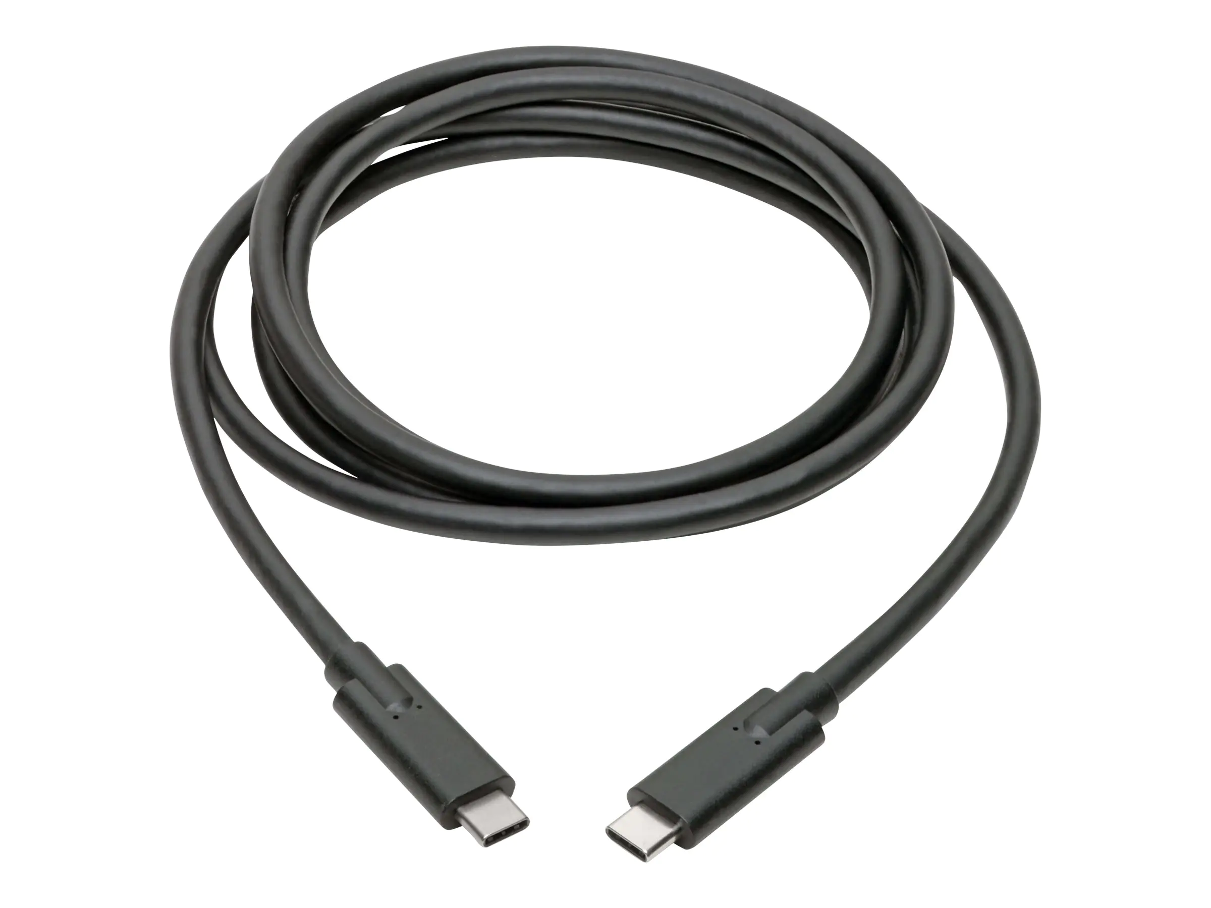 Eaton Tripp Lite Series USB-C Cable (M/M) - USB 3.2, Gen 1 (5 Gbps), 5A Rating, Thunderbolt 3 Compatible, 6 ft. (1.83 m) - USB-Kabel - 24 pin USB-C (M) zu 24 pin USB-C (M) - USB 3.1 Gen 1 / Thunderbolt 3 - 1.8 m - Schwarz