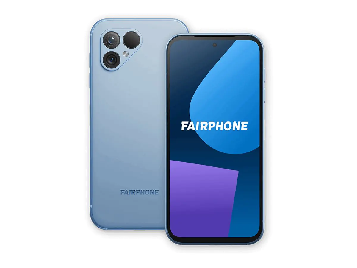 Fairphone 5 - 5G Smartphone - Dual-SIM - RAM 8 GB / Interner Speicher 256 GB - microSD slot - OLED-Display - 6.46" - 2700 x 1224 Pixel (90 Hz) - 2 x Rückkamera 50 MP, 50 MP - front camera 50 MP - himmelblau