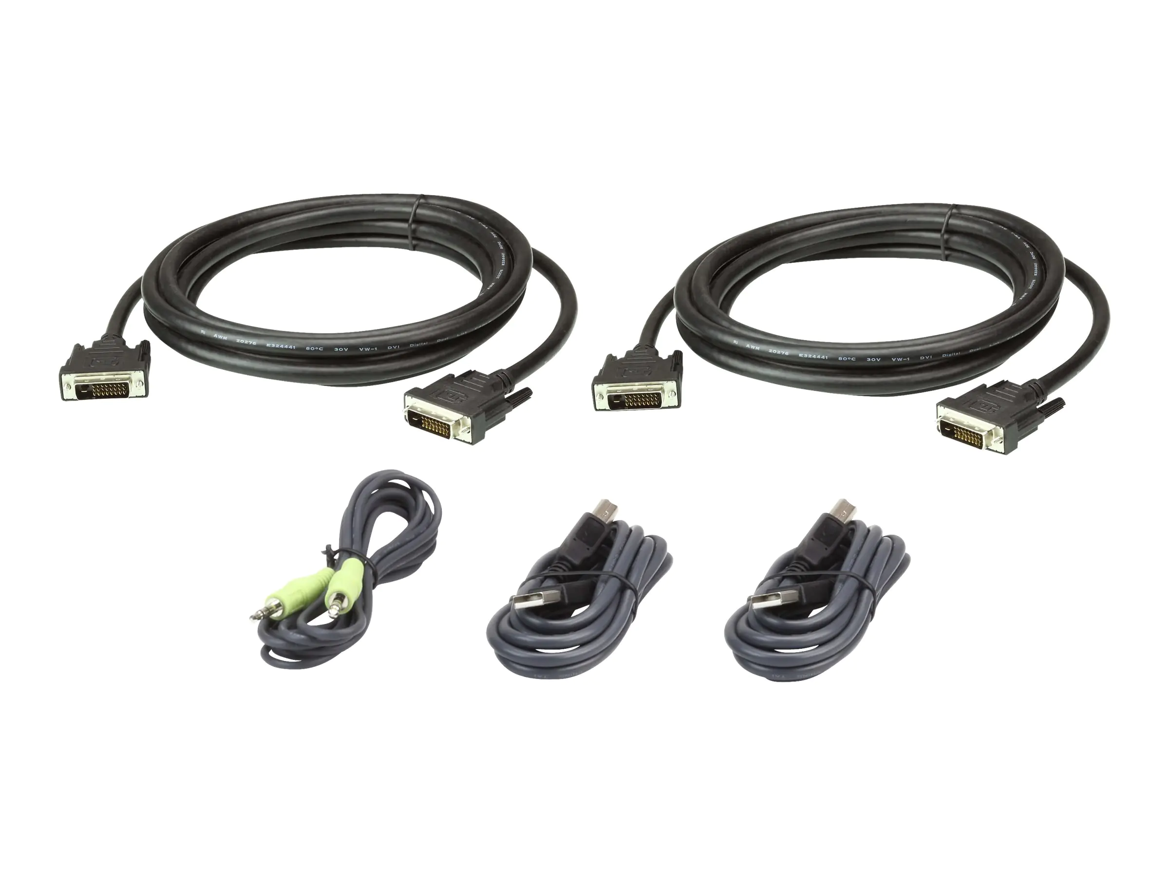 ATEN - Tastatur- / Video- / Maus- (KVM-) Kabelkit - TAA-konform - für ATEN CS1144D4C