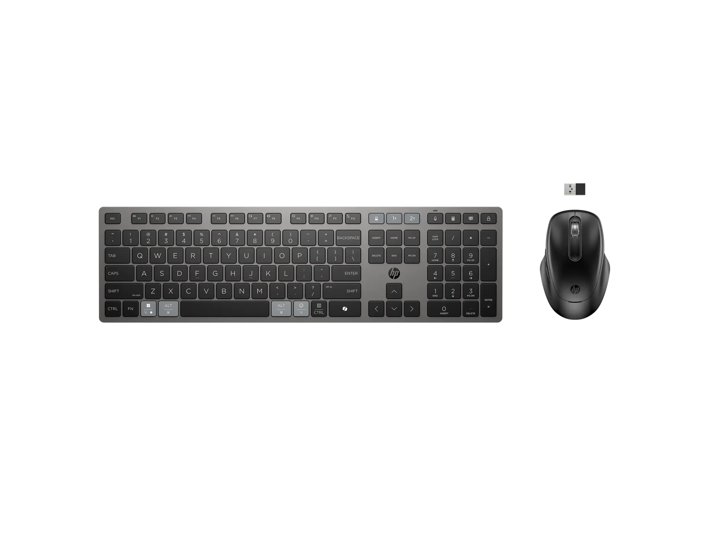 HP 725 - Tastatur-und-Maus-Set - multifunktional