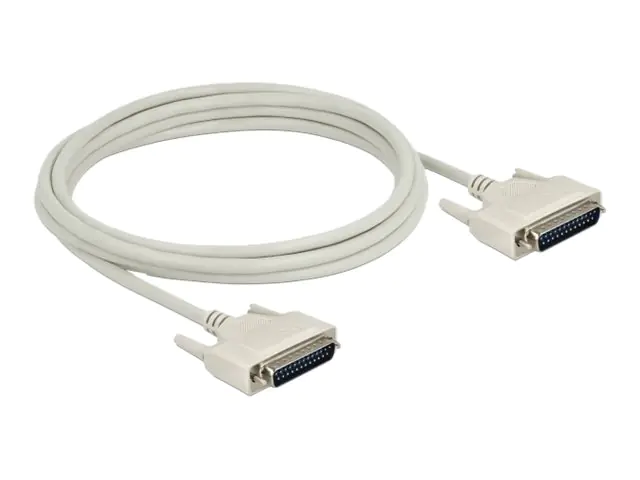 Delock Kabel seriell - DB-25 (M) zu DB-25 (M)