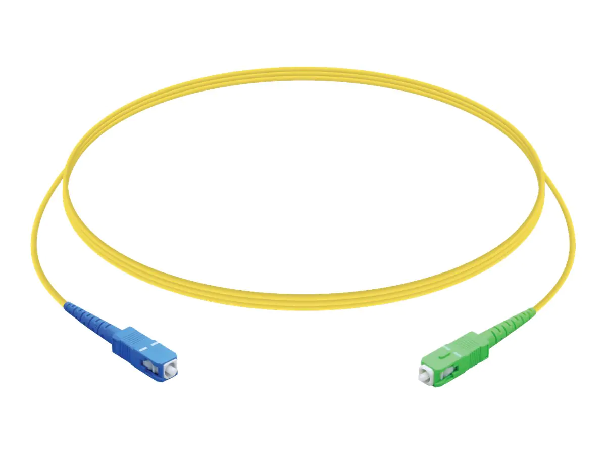 Ubiquiti UFiber - Patch-Kabel - SC/UPC (M) zu SC/APC (M) - 1.5 m - 2 mm - Glasfaser - Simplex - G.657.A1