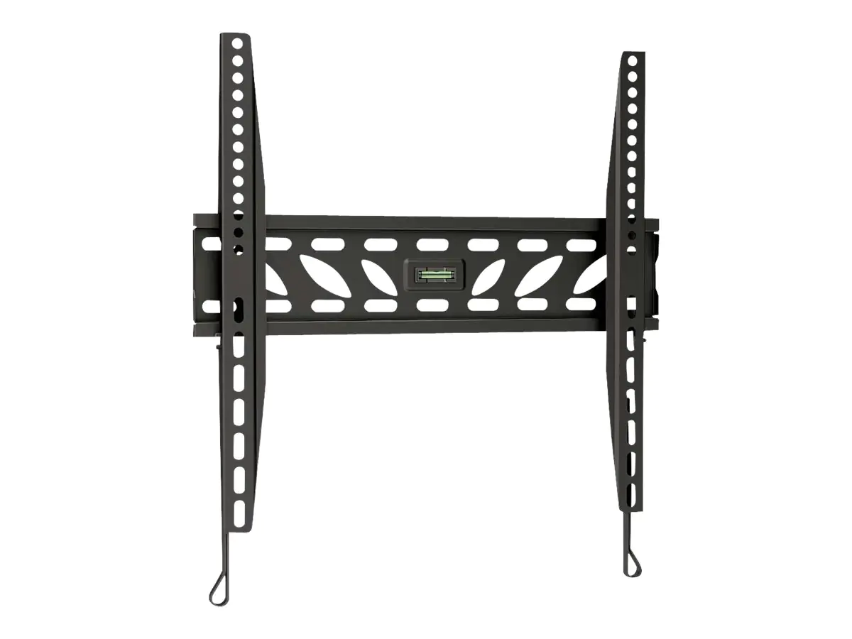 InLine - Befestigungskit (fest angebrachte Wandhalterung) - für Flachbildschirm - Schwarz - Bildschirmgröße: 81.3-139.7 cm (32"-55") - Montageschnittstelle: bis zu 420 x 410 mm