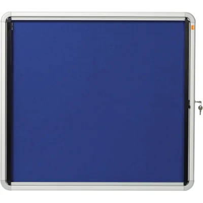 Nobo Schaukasten 1902555 Innen 6xA4 Textilrückwand bl