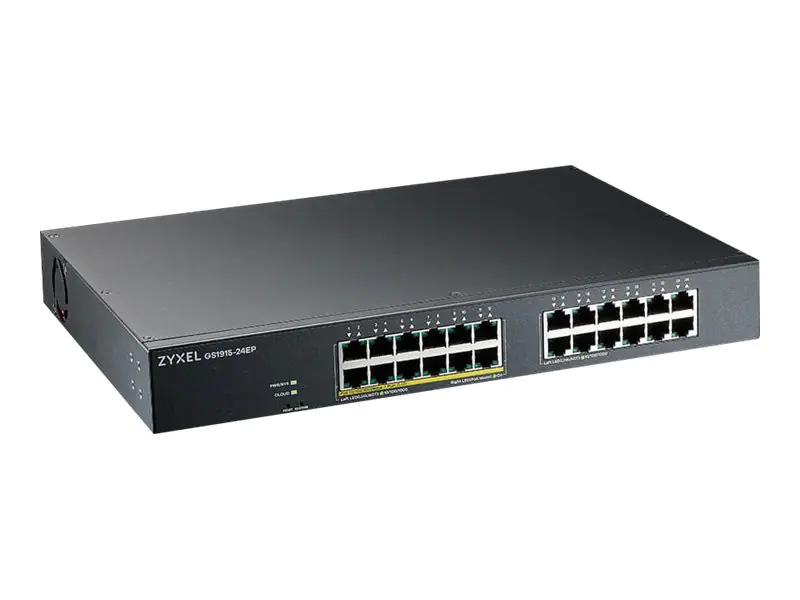 ZyXEL GS1915 Series GS1915-24EP - Switch - kompatibel mit NebulaFLEX - Smart - 24 x 10/100/1000 (12 PoE) GS191524EPEU0101F