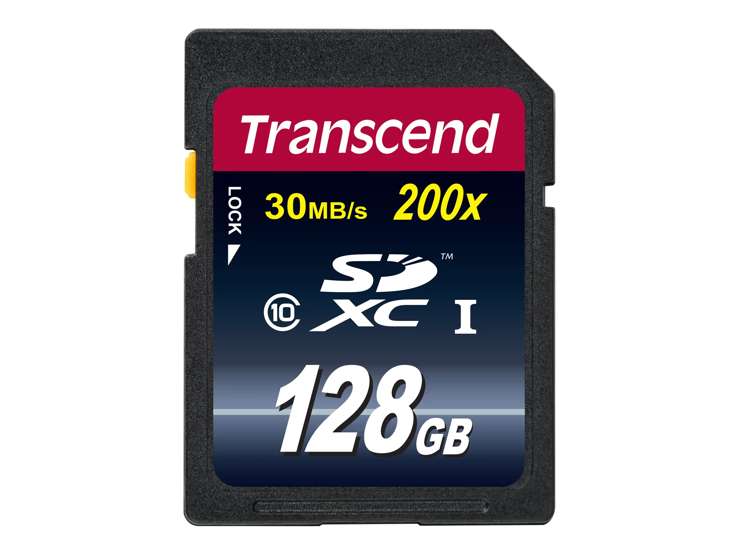Transcend Premium - Flash-Speicherkarte - 128 GB - Class 10 - SDXC