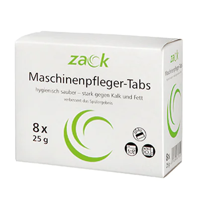 zack Maschinenreiniger Tabs 96692 25g 8 St./Pack