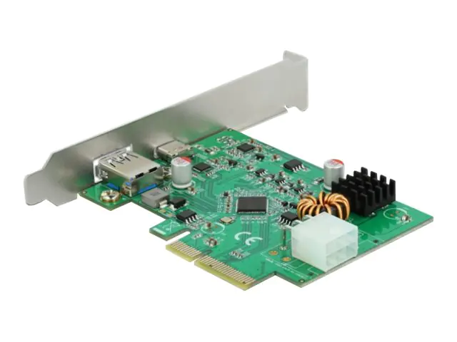 Delock USB-Adapter - PCIe 2.0 x4 Low-Profile