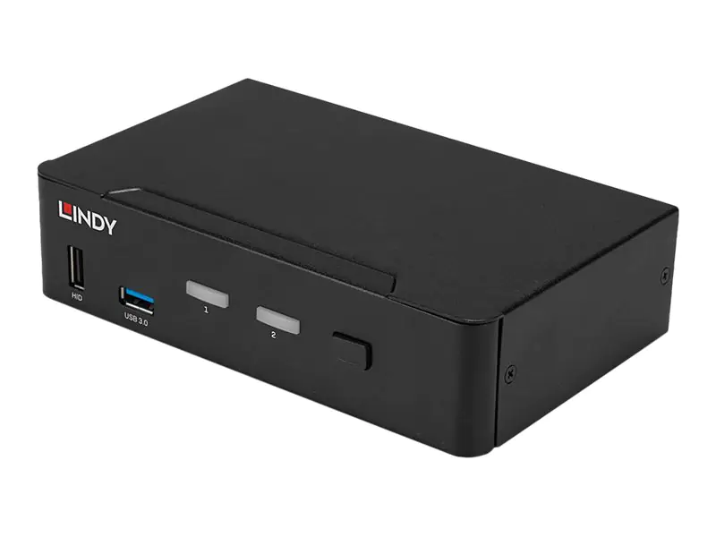 Lindy - KVM-/Audio-/USB-Switch - 2 x KVM/Audio/USB - 1 lokaler Benutzer - Desktop