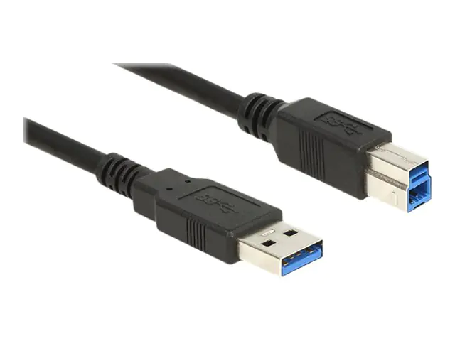 DeLOCK - USB-Kabel - USB Typ A (M) bis USB Type B (M) - USB 3.0 - 3 m - Schwarz