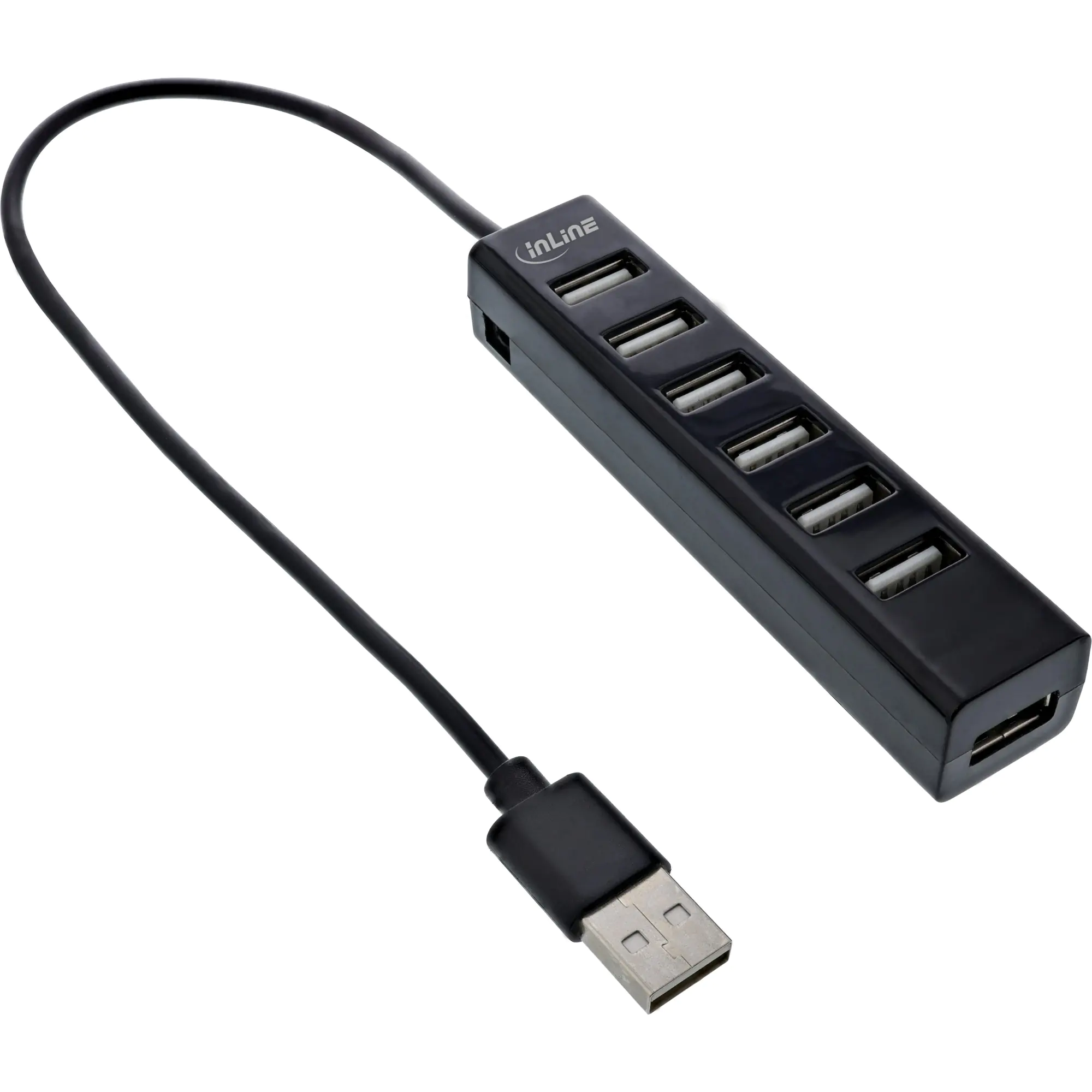 InLine - Hub - 7 x USB 2.0 - Desktop