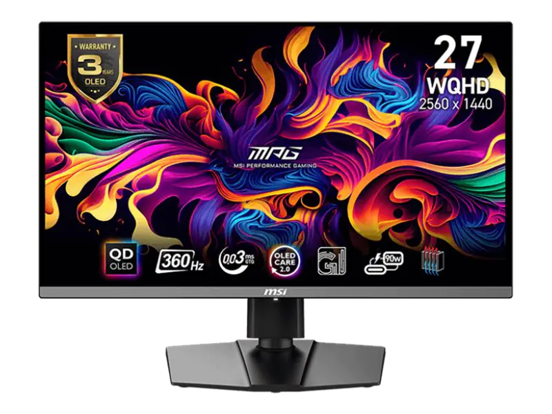 MSI MPG 271QRXDE QD-OLED - OLED-Monitor - Gaming - 67.3 cm (26.5")